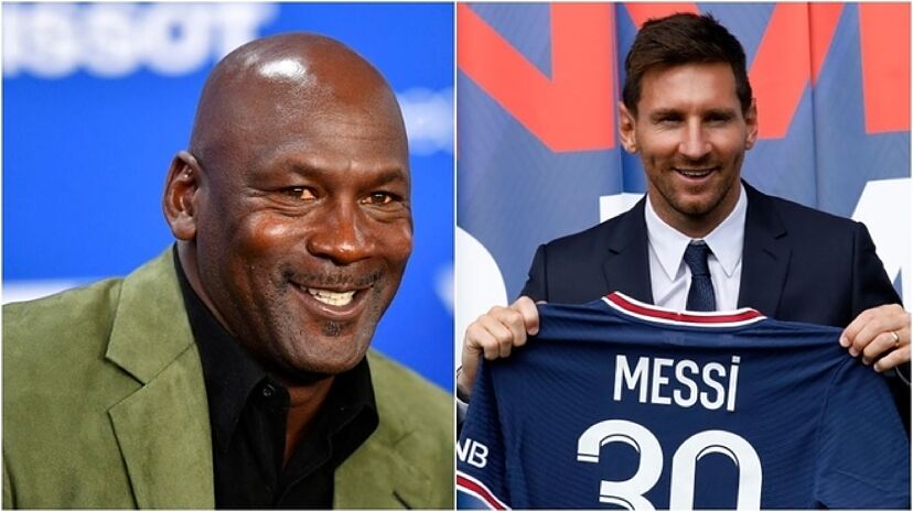 Messi helps Michael Jordan recoup some of his fortune after joining PSG |  Marca