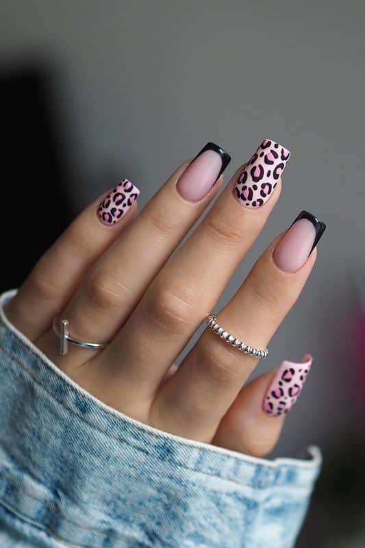 33+ Creative Cheetah Nail Designs 2023