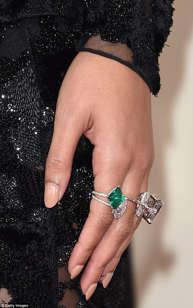 Groomed to perfection: Women say that you can tell a lot about a person just by looking at their nails. An impressive 34 per cent believe they can tell if a person is 'unkempt' (pictured: Beyonce)