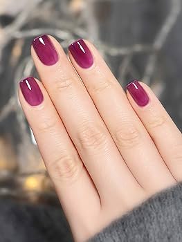 Amazon.com : Joligel Gel Nail Polish UV LED Semipermanent Manicure Nail  Lacquer for Autumn Winter 10ML Fresh Ripe Grapes Creamy Purple Berry Tone :  Beauty & Personal Care