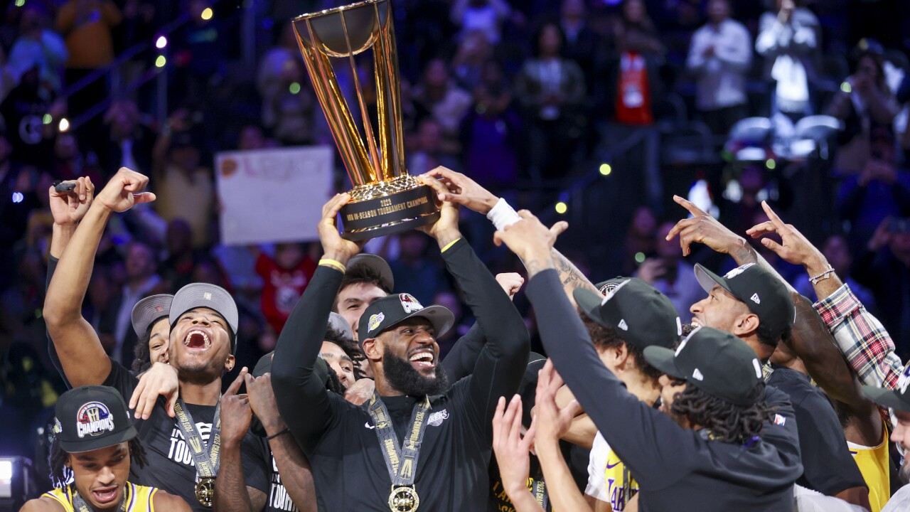 Lakers win NBA In-Season Tournament, beating Pacers 123-109