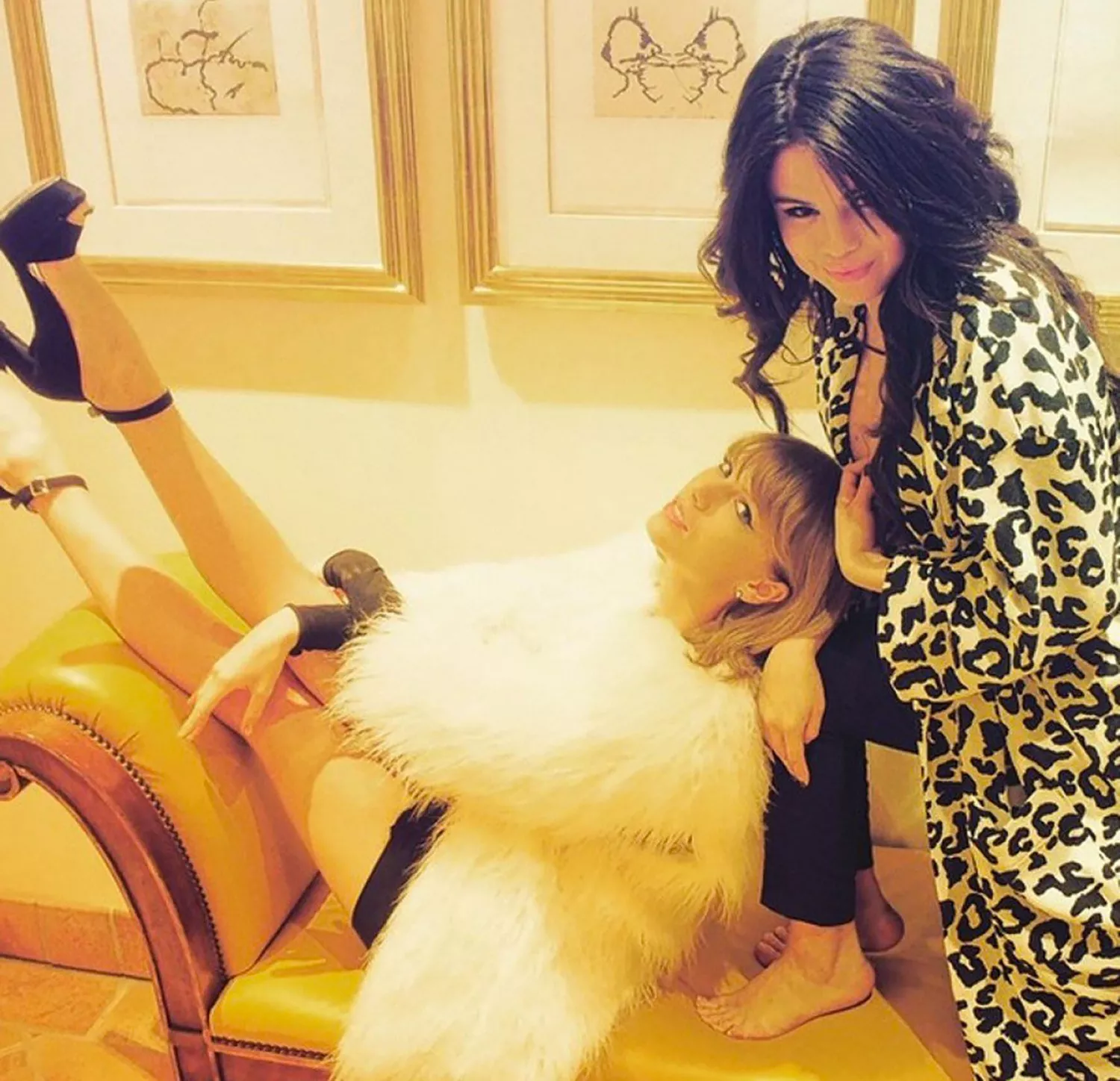 selena gomez; taylor swift. Credit: Selena Gomez/Instagram