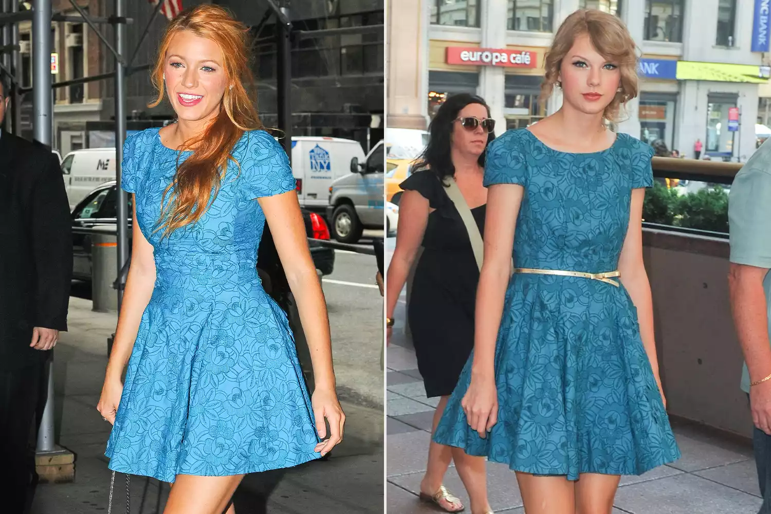 Taylor Swift dressing like friends