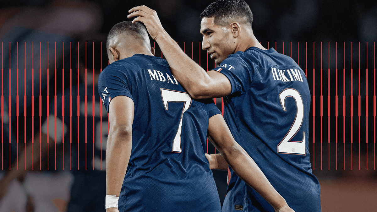 Kylian Mbappe and Achraf Hakimi: a very special kind of bromance - The  Athletic