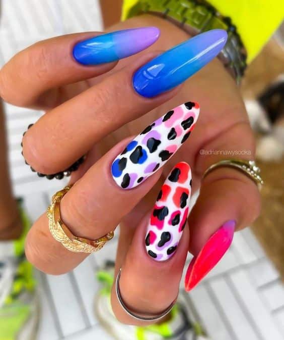 33+ Creative Cheetah Nail Designs 2023