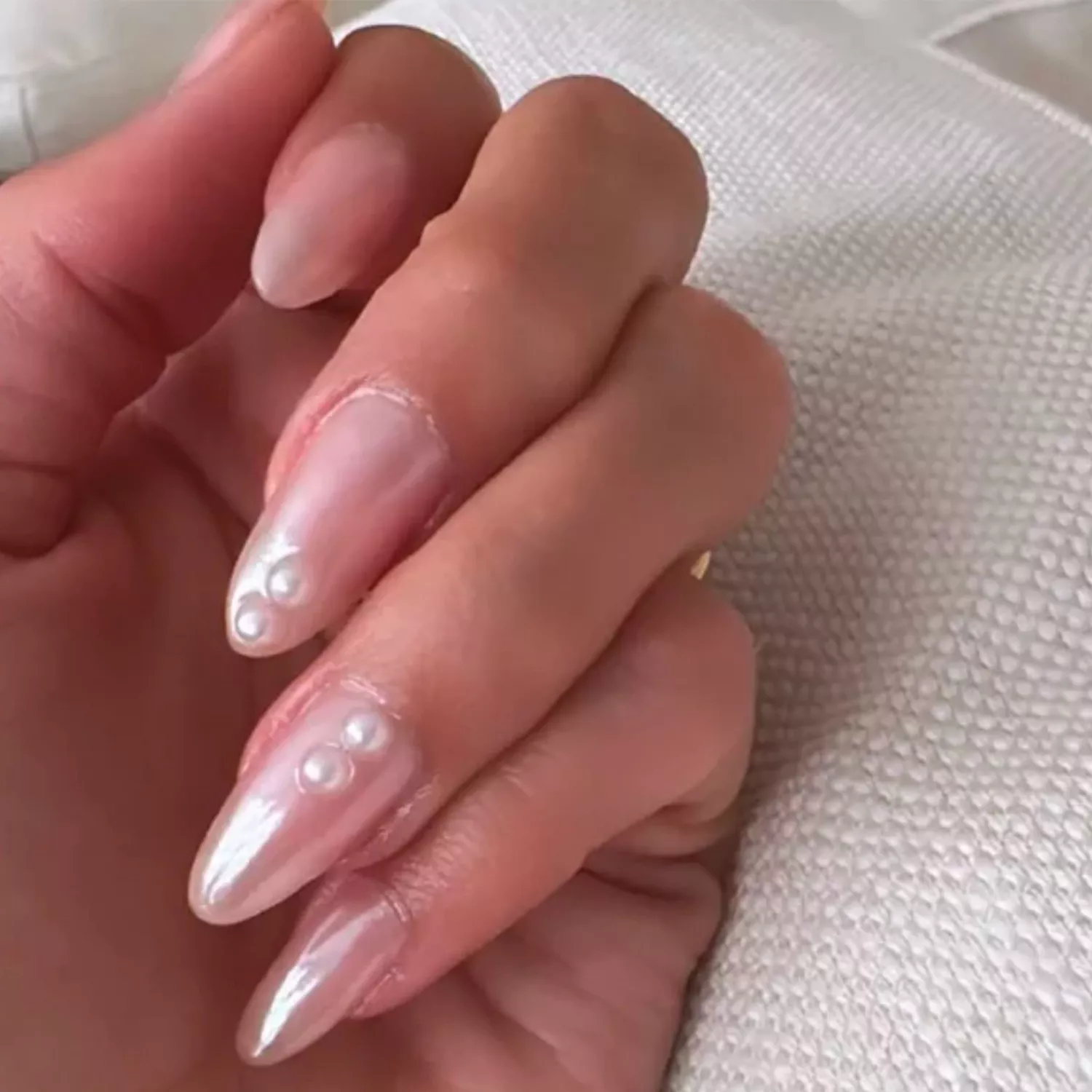 Hailey Bieber nails