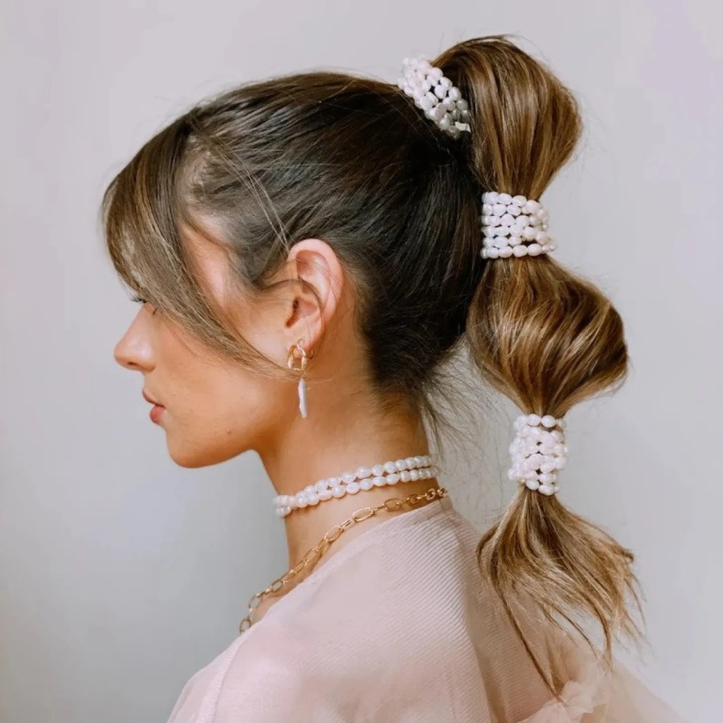 high ponytail romantic hairstyles