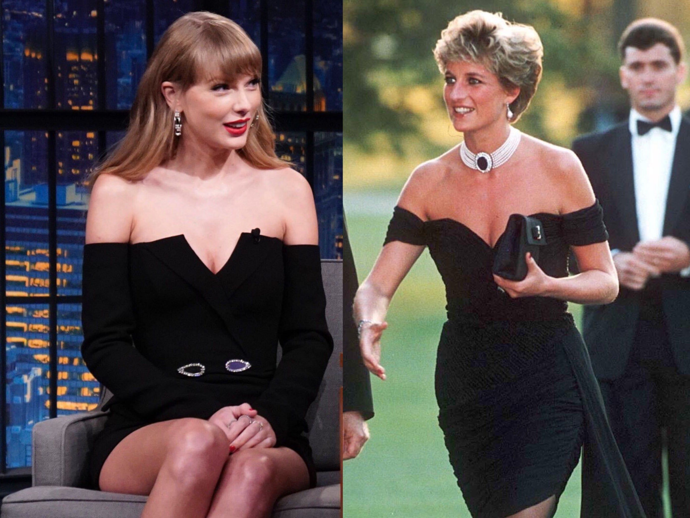 Taylor Swift's outfit compared to Princess Diana's iconic 'revenge' dress |  indy100