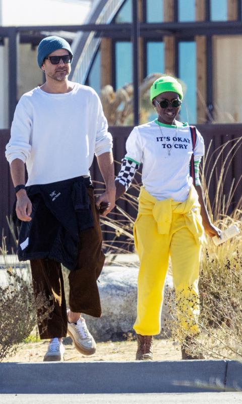 Joshua Jackson and Lupita Nyong'o