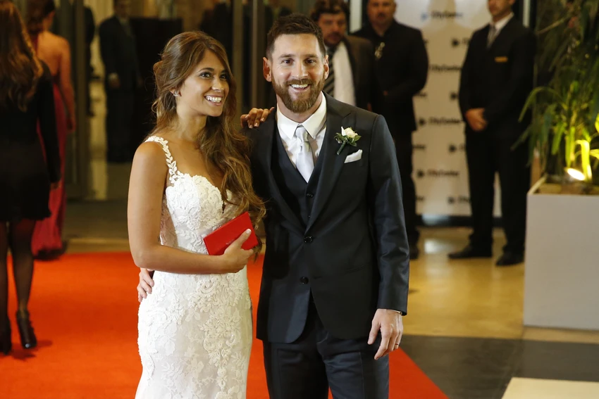 Tiệc cưới kín đáo và sang trọng của Messi. Ảnh: GETTY.