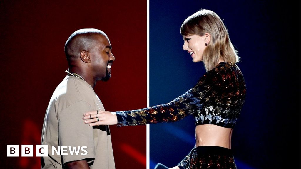 Taylor Swift v Kanye West: A history of their on-off feud - BBC News