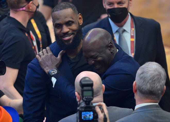 'Like a dream' - NBA King LeBron James can't believe he once stood 'on equal footing' with legendary Michael Jordan