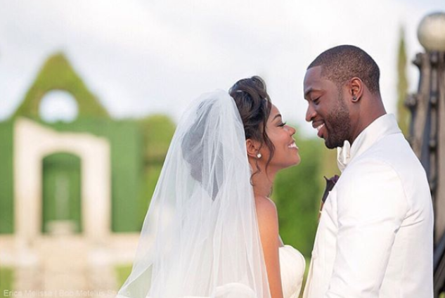 Happy Anniversary to the Wades: our favourite moments from Gabrielle  Union's wedding