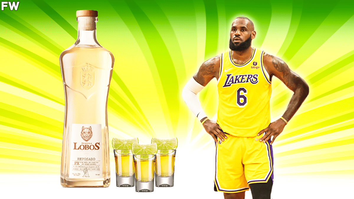 NBA Fans Roast LeBron James For Drinking Tequila Before The Game:  "LeThirsty James And We Still Won" - Fadeaway World