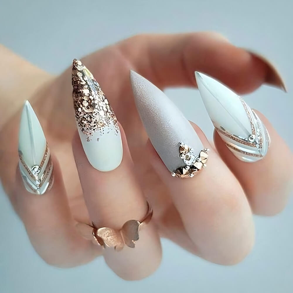 45 Go To Almond Nail Ideas To Every Pretty Lady - 315