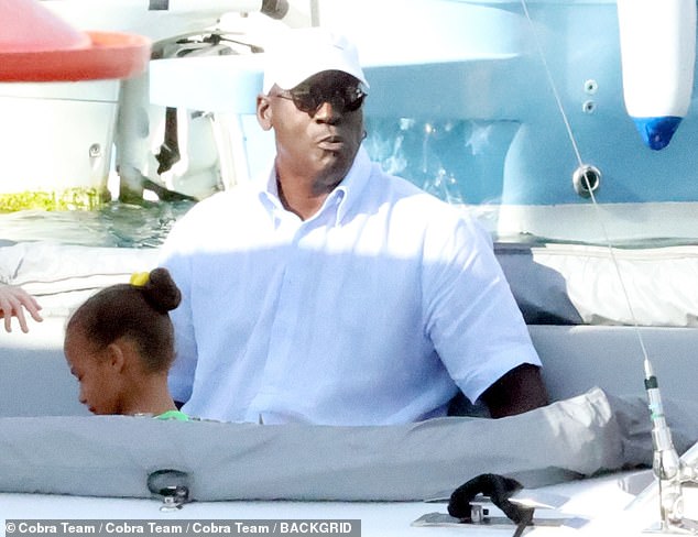 NBA icon Michael Jordan, 60, enjoys vacation in Italy with his wife and  twin daughters | Daily Mail Online