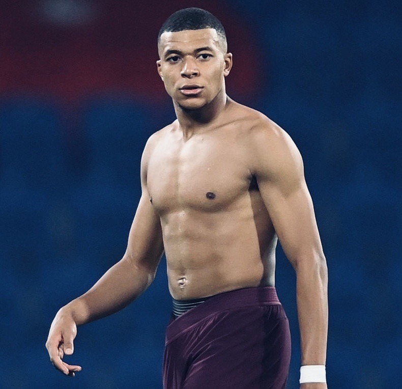 Hearts of Truth — Kylian Mbappe leaves at the end the UEFA Champions...