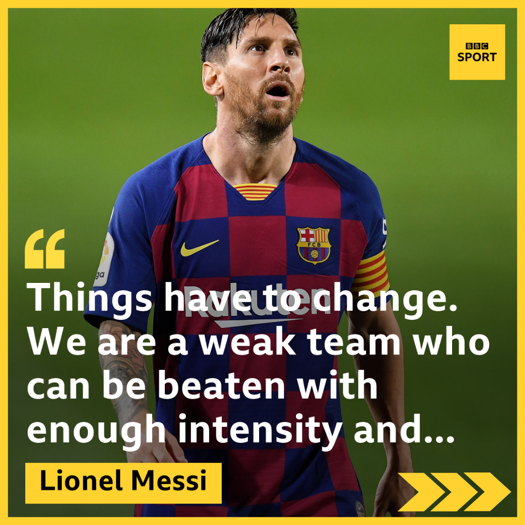 Match of the Day on X: "Some extraordinary quotes from Lionel Messi after Barcelona's defeat against Osasuna... 👀 Full story: https://t.co/RIXfjkc6VR #bbcfootball https://t.co/bFO4T5giVu" / X