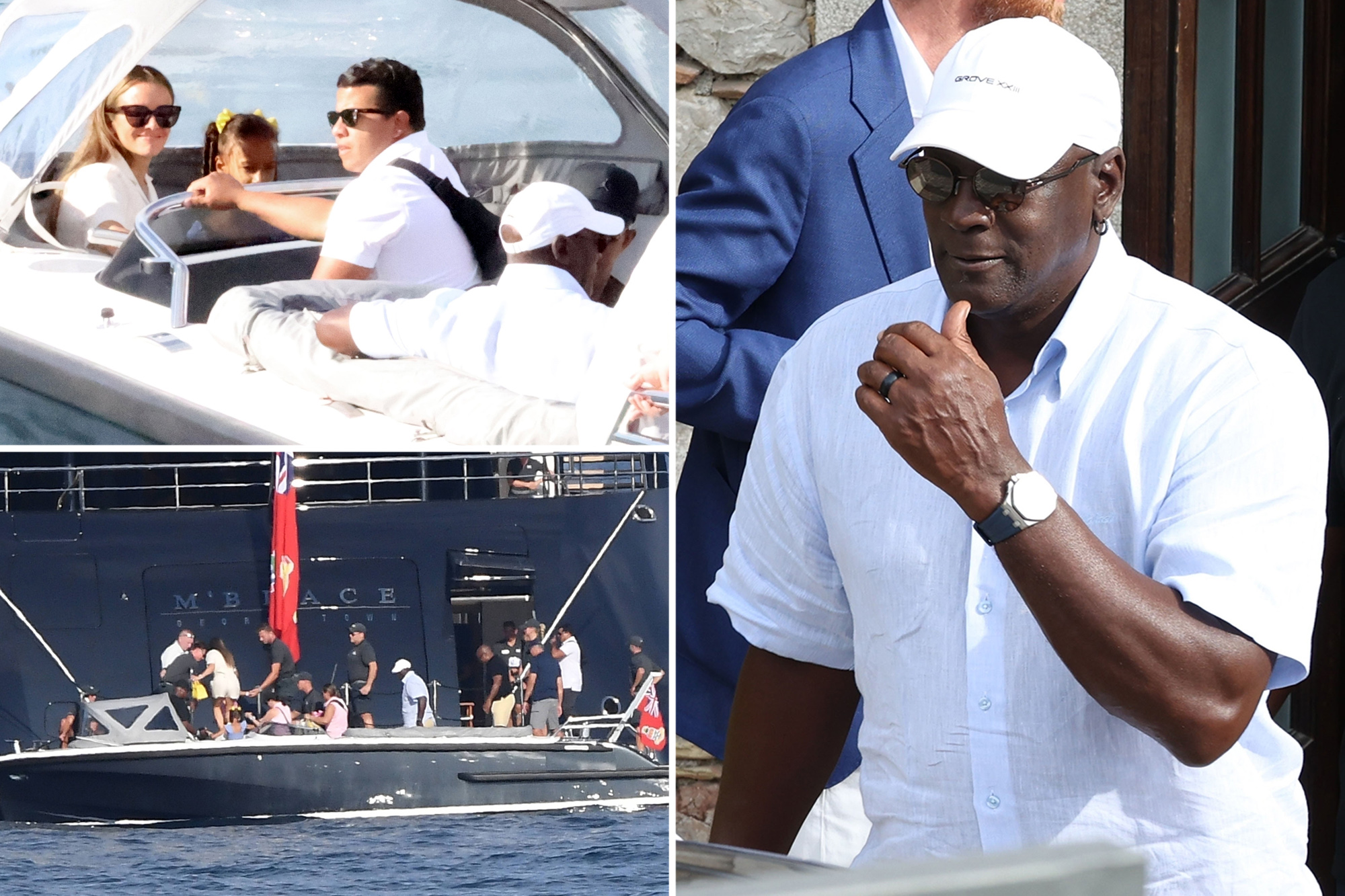 Michael Jordan enjoys getaway in Italy with wife and family