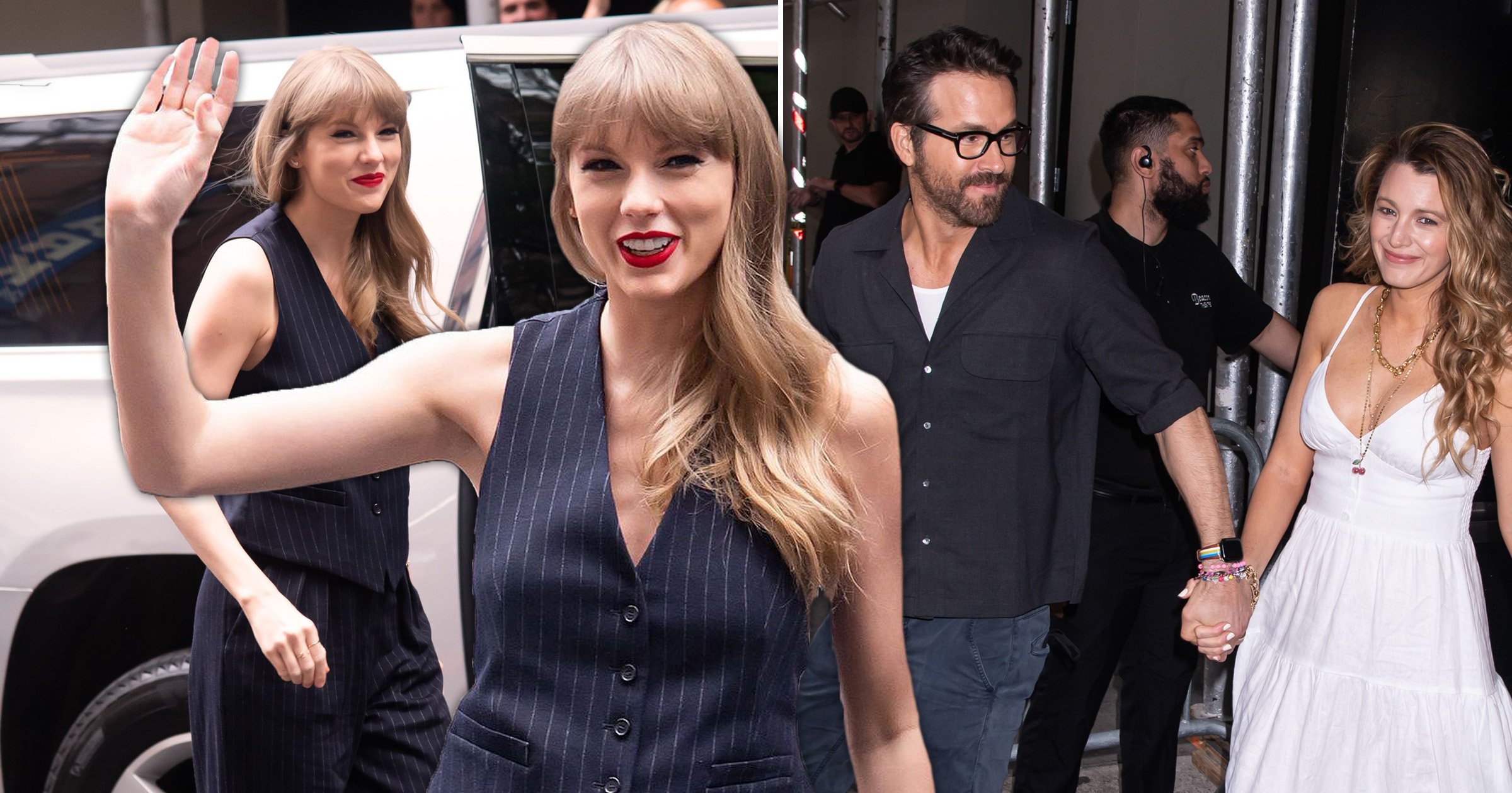 Taylor Swift sees Blake Lively and Ryan Reynolds at her film screening | Metro News