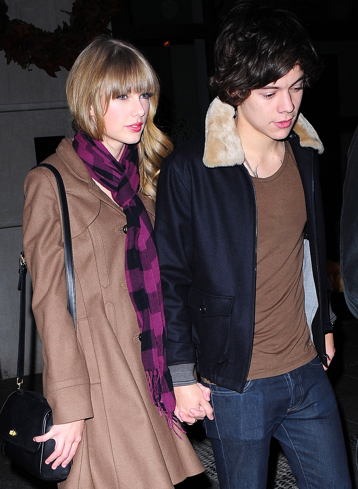 Taylor Swift and Harry Styles in happier times during their short-lived romance