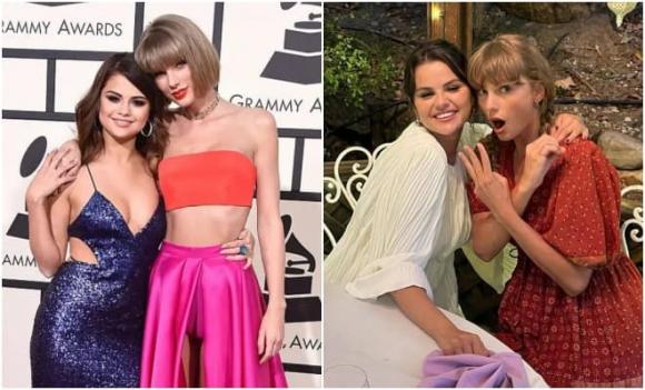 Taylor Swift, biệt đội bạn bè của Taylor Swift, Selena Gomez, Gigi Hadid, Cara Delevingne