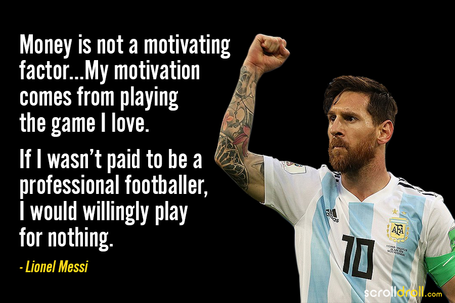 33 Soccer Quotes From Lionel Messi (INSPIRATIONAL)