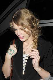 Taylor Swift Number 13 On Hand