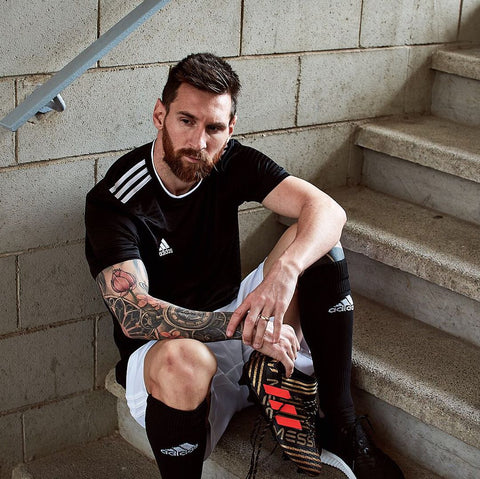 a man sitting on stairs