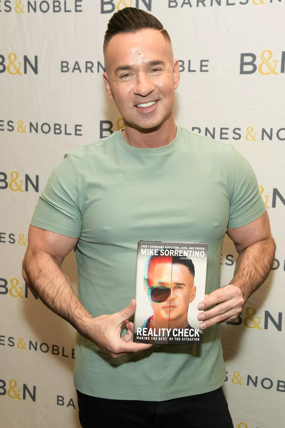 Mike 'The Situation' Sorrentino Signs 'Reality Check' at Barnes & Noble Fifth Avenue, New York, USA - 18 Jan 2024