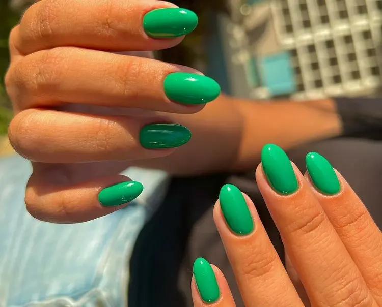 St Patrick nails 2023: 4 leaf clover and green nails – this is the recipe for good luck!