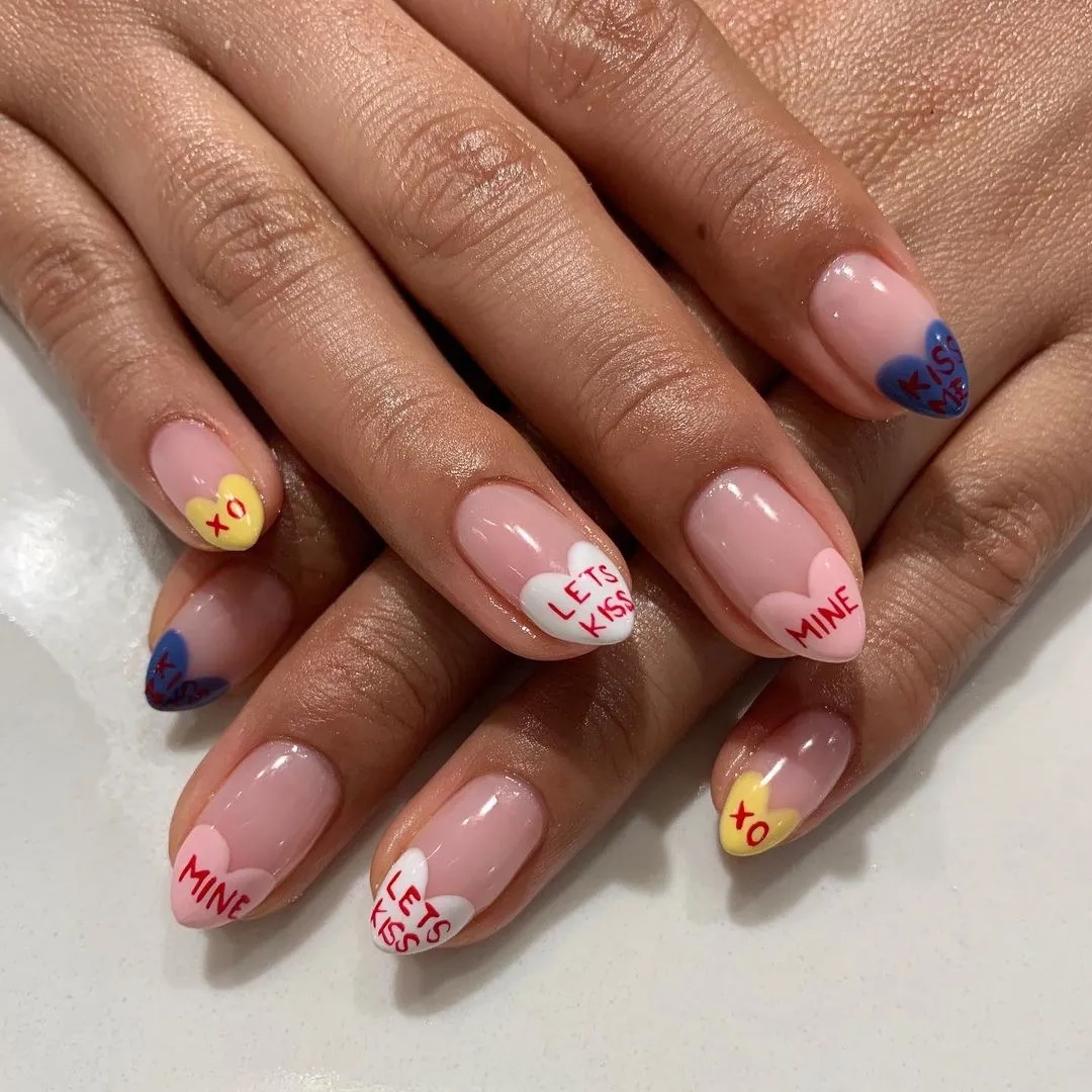 Valentine's Day Nails