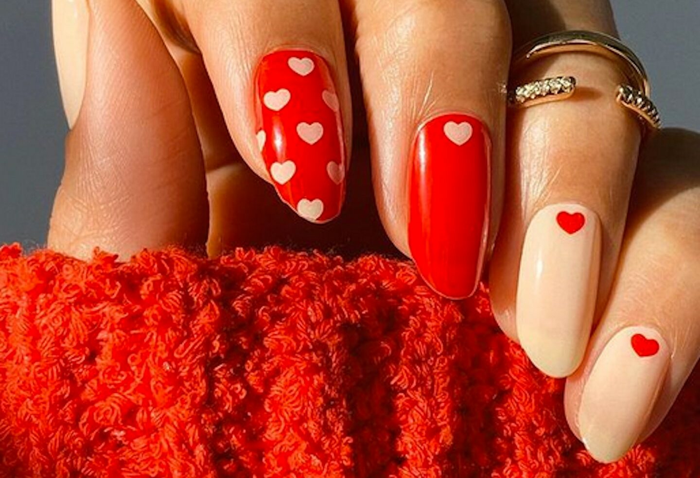 18 Latest Heart Shape Nail Designs To Try For Valentine's Day 2024! - alexie