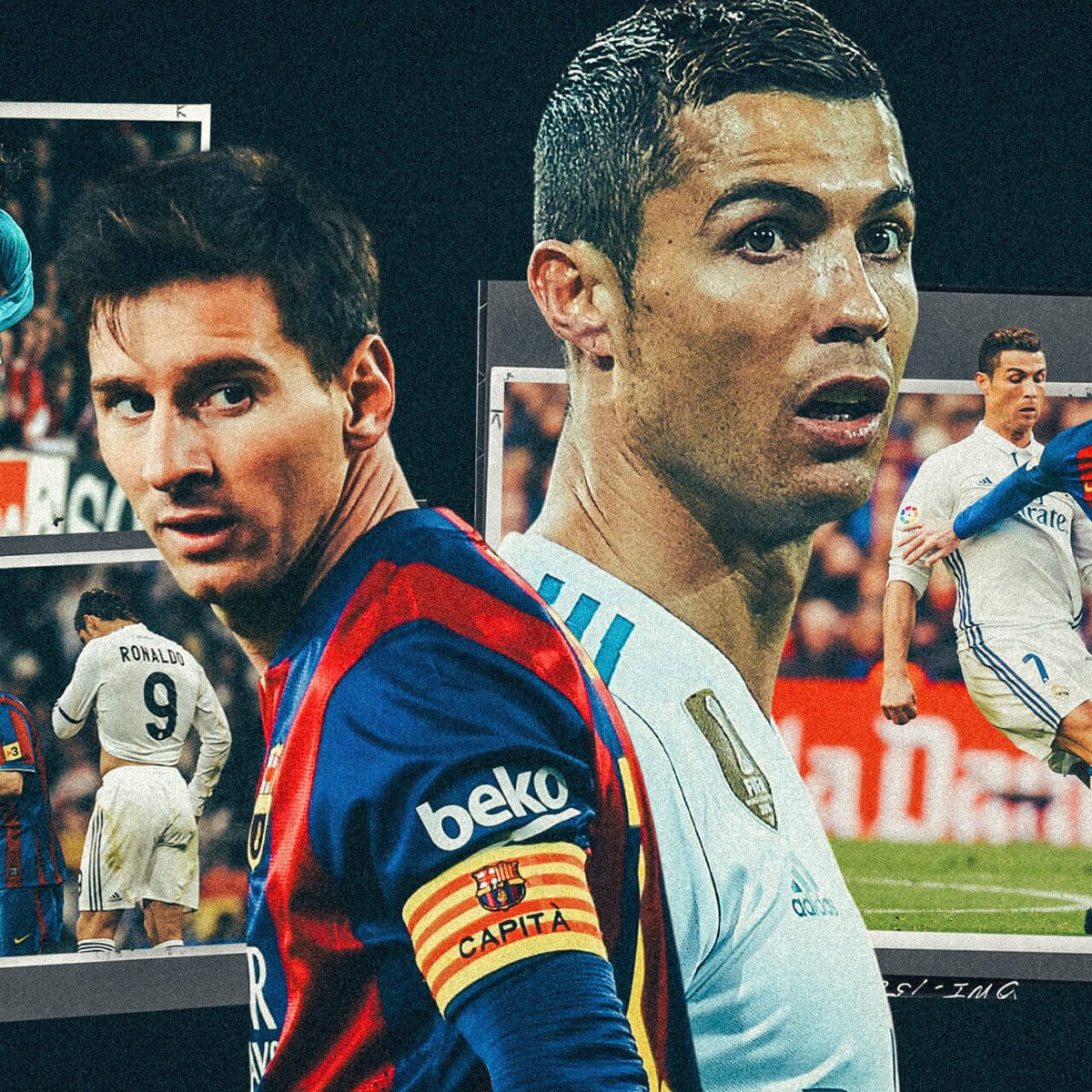 Ranking the 10 best Lionel Messi vs Cristiano Ronaldo matchups of all time  - The Athletic