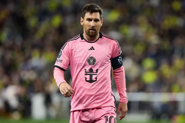 Lionel Messi suffered an injury against Nashville SC last week