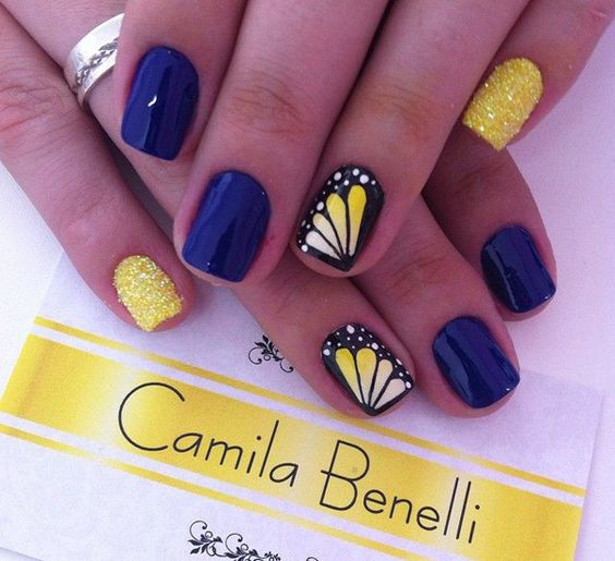 65 Lovely Summer Nail Art Ideas