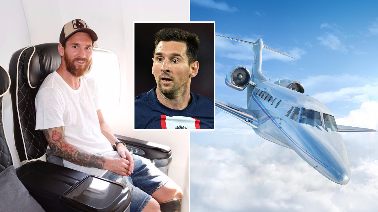 Lionel Messi slammed after his private jet made 52 trips in three months,  releasing 150 years' worth of CO2