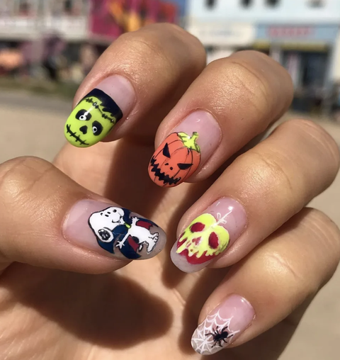 halloween nails