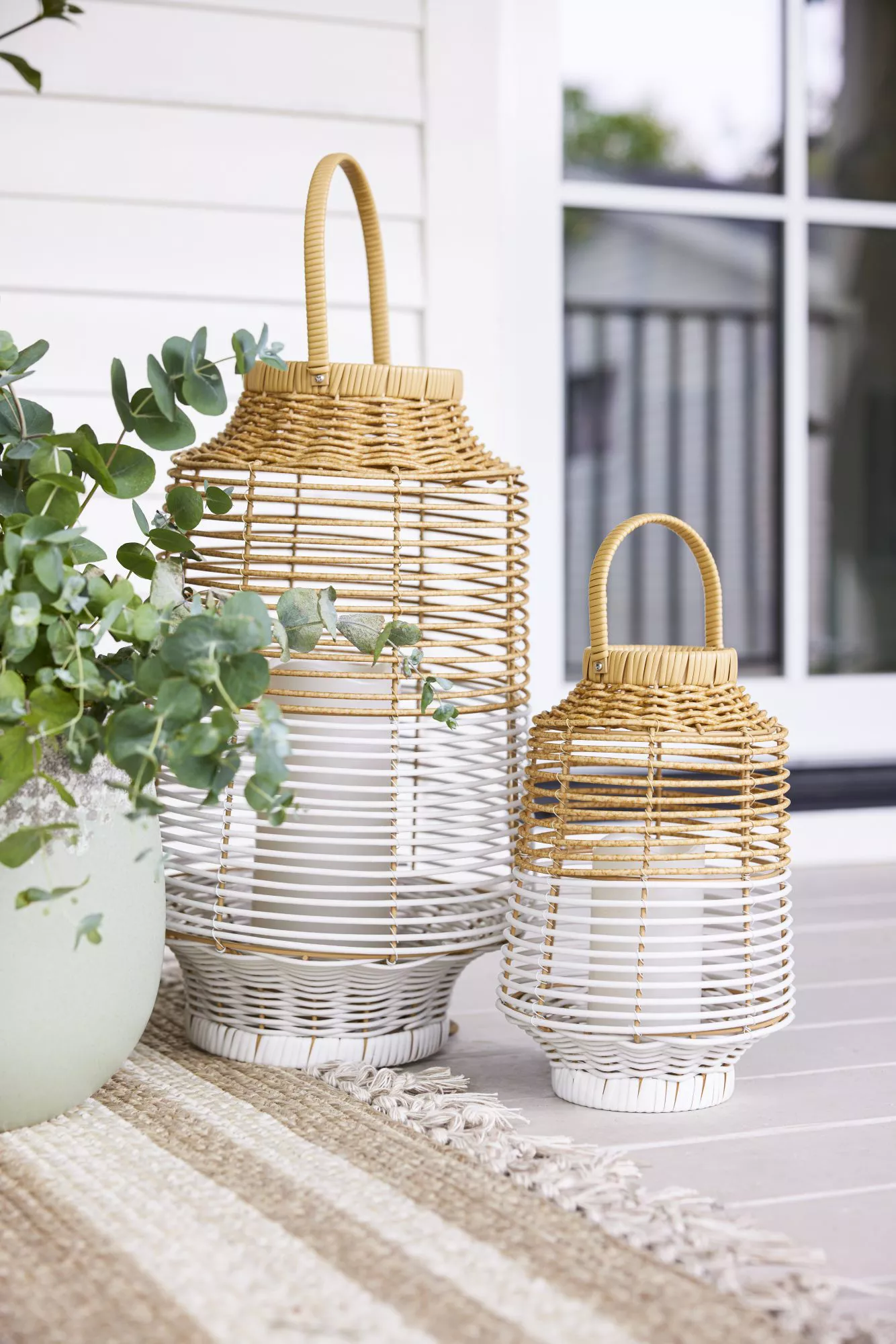 dave and jenny marrs walmart collection woven lanterns