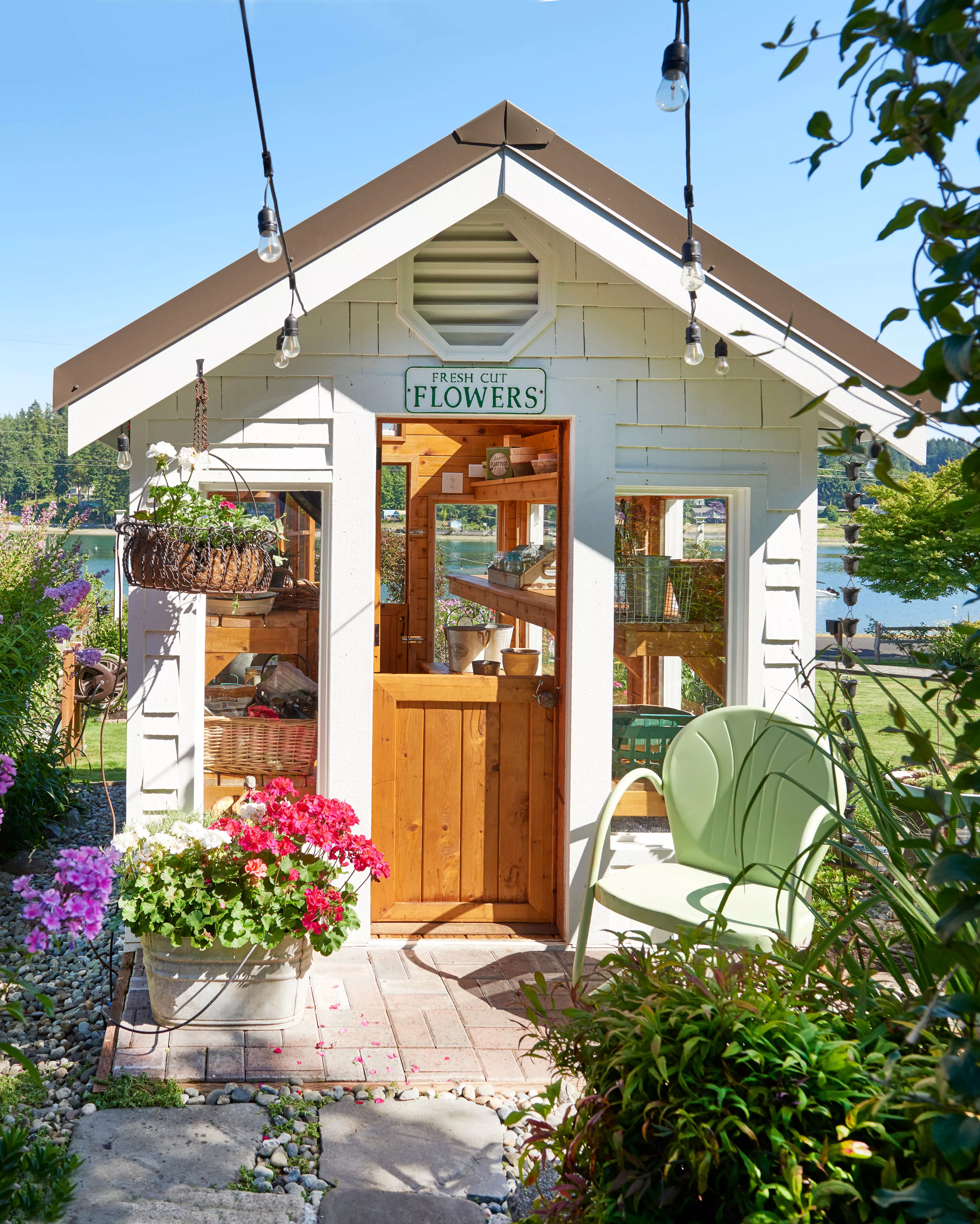 Backyard shed