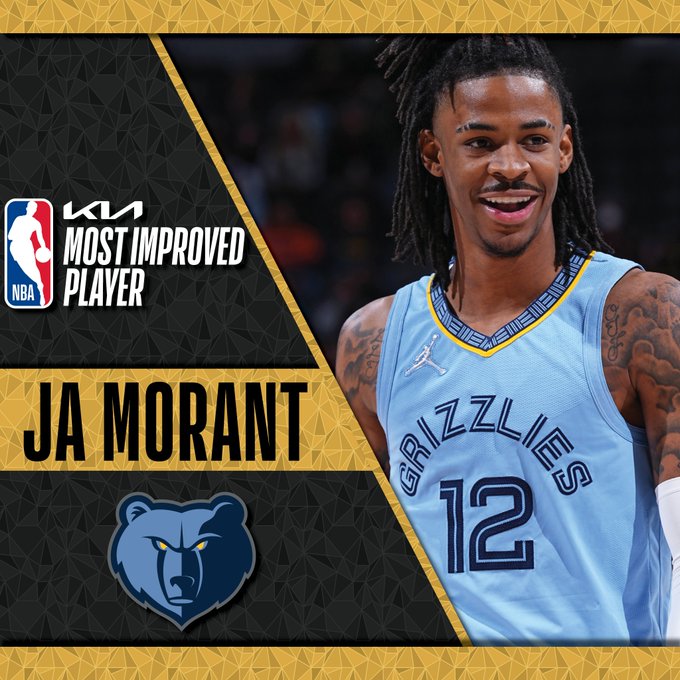 Ja Morant làm nên lịch sử ở NBA, khiêm tốn nhường danh hiệu cho người đồng đội - Ảnh 1.