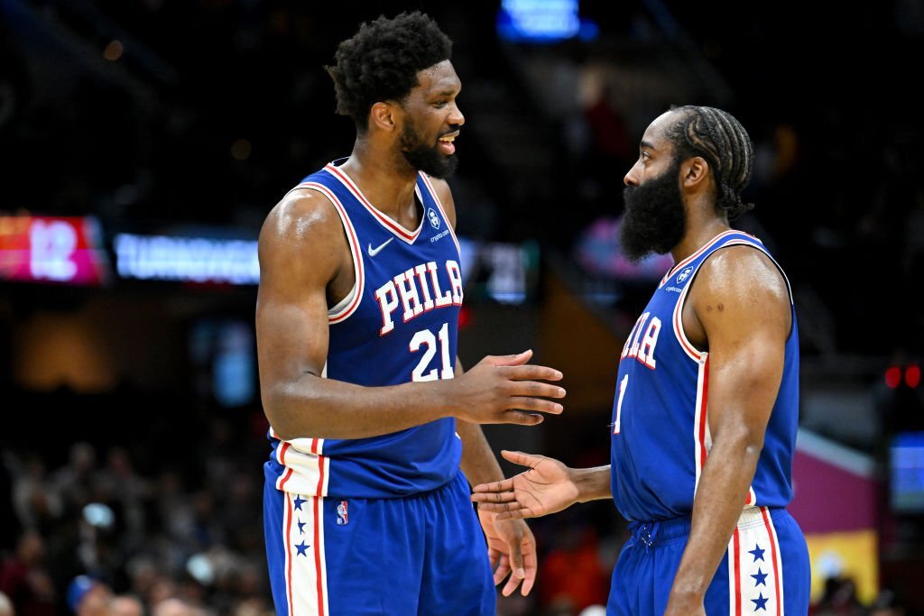 James Harden cùng Philadelphia 76ers chính thức góp mặt ở Playoffs NBA 2022 - Ảnh 1.