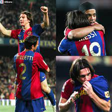 AiScore Sports - On this day in 2007, a 19-year-old Lionel Messi scored his  first career hat trick ... against Real Madrid Ronaldinho provided 2  Assists to Leo Messi 😎🤯 | Facebook