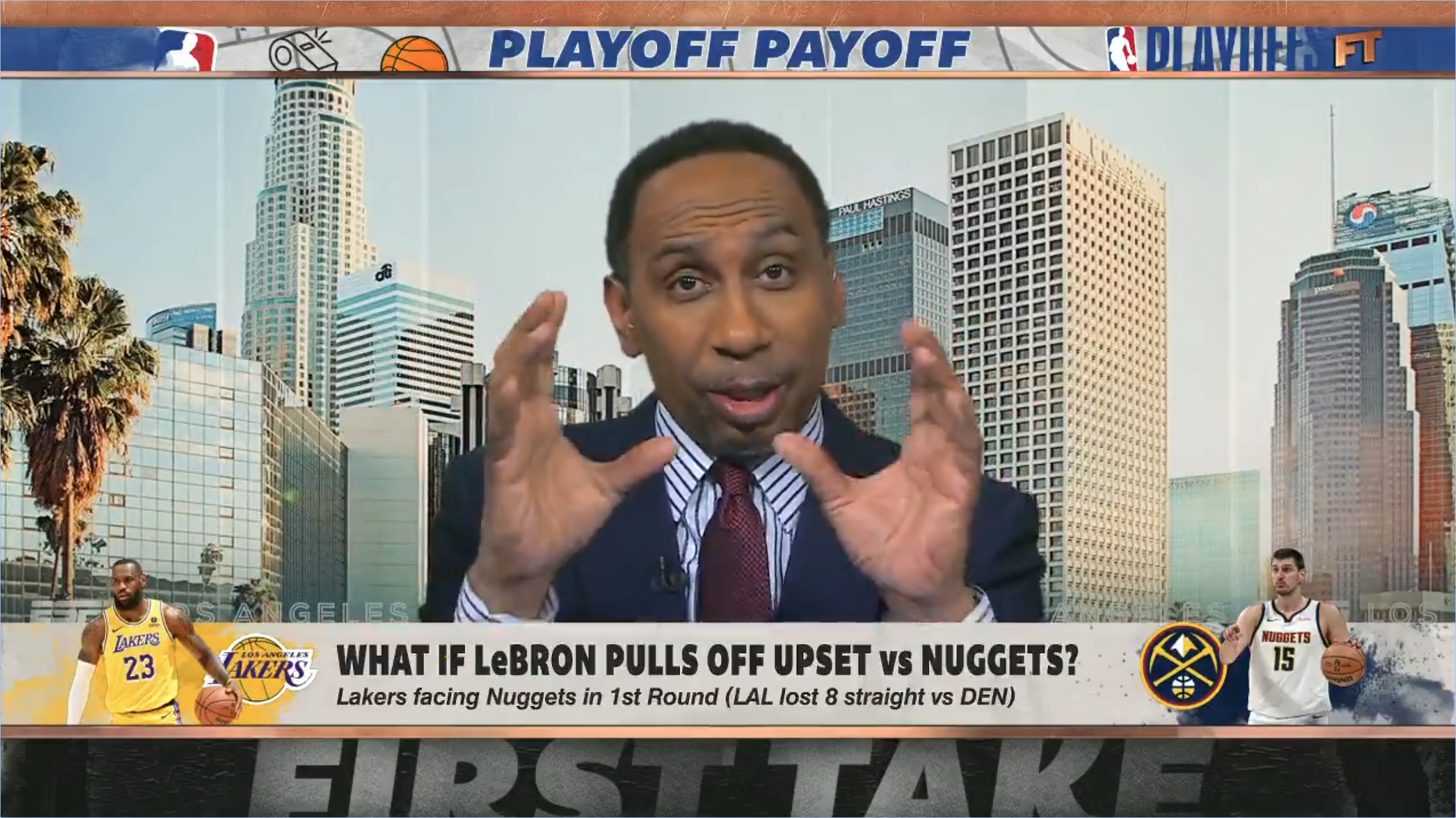 First Take star Stephen A. Smith made a claim concerning LeBron James and his path to possibly being the GOAT of basketball over Michael Jordan