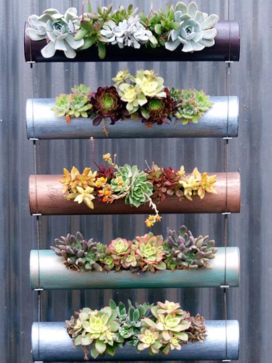 Indoor/Outdoor Modular Cylinder Planters