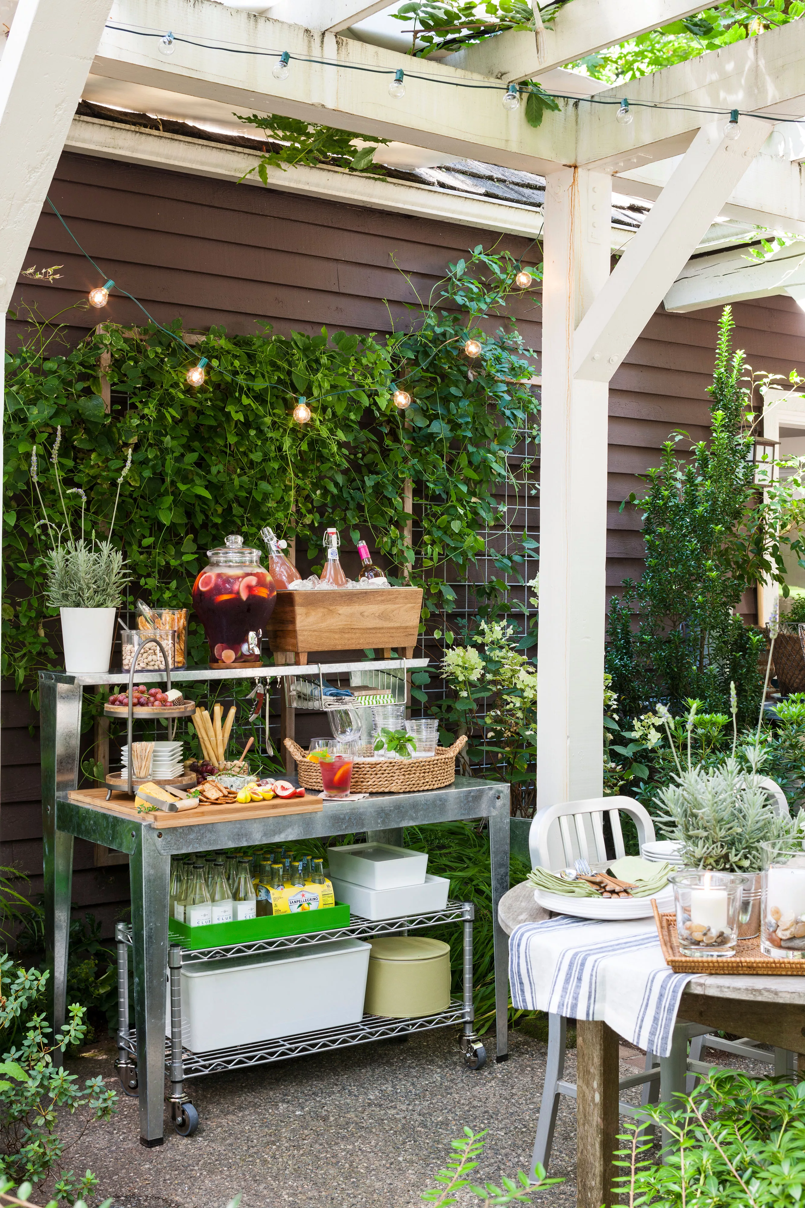 Backyard bar