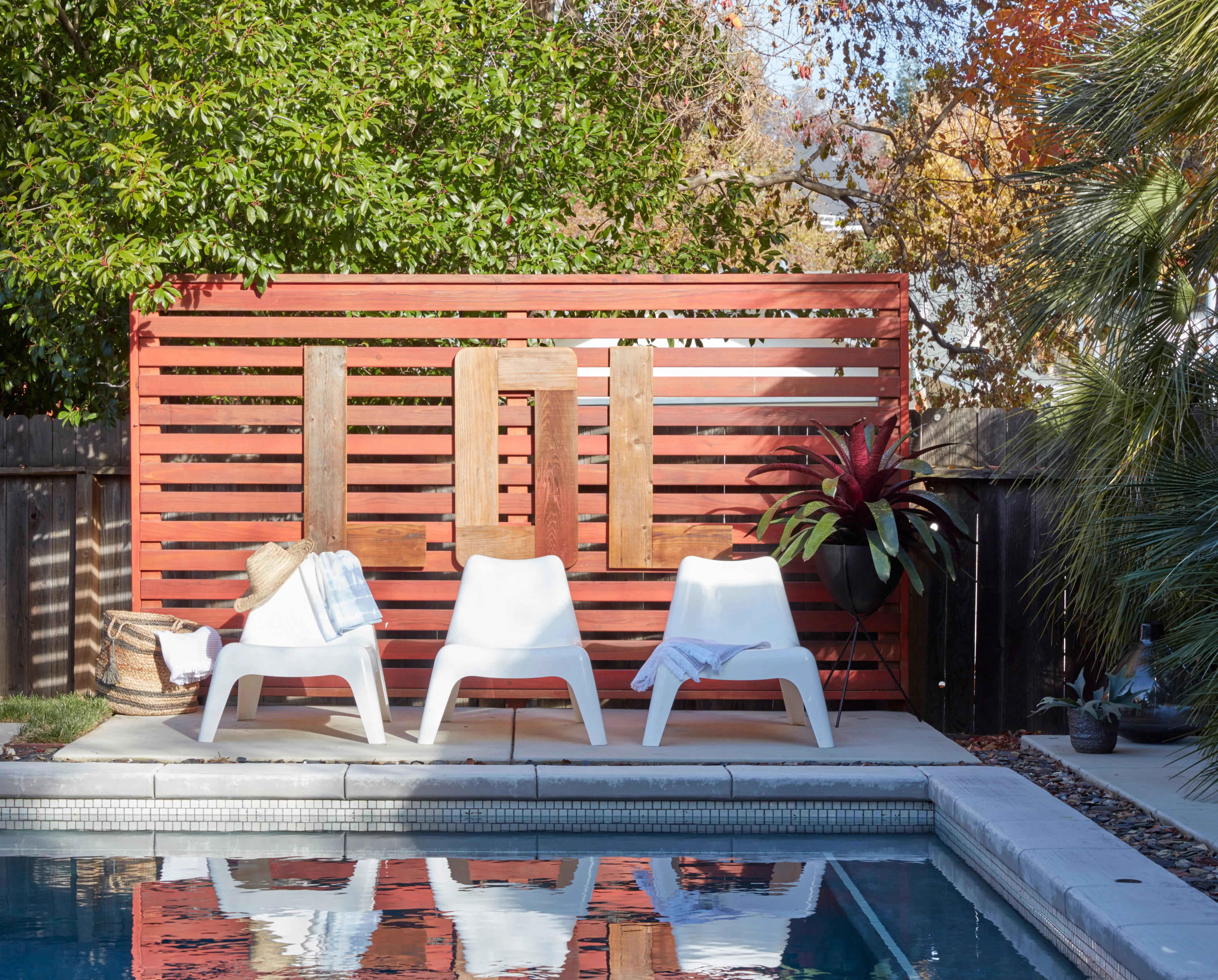 Backyard pool