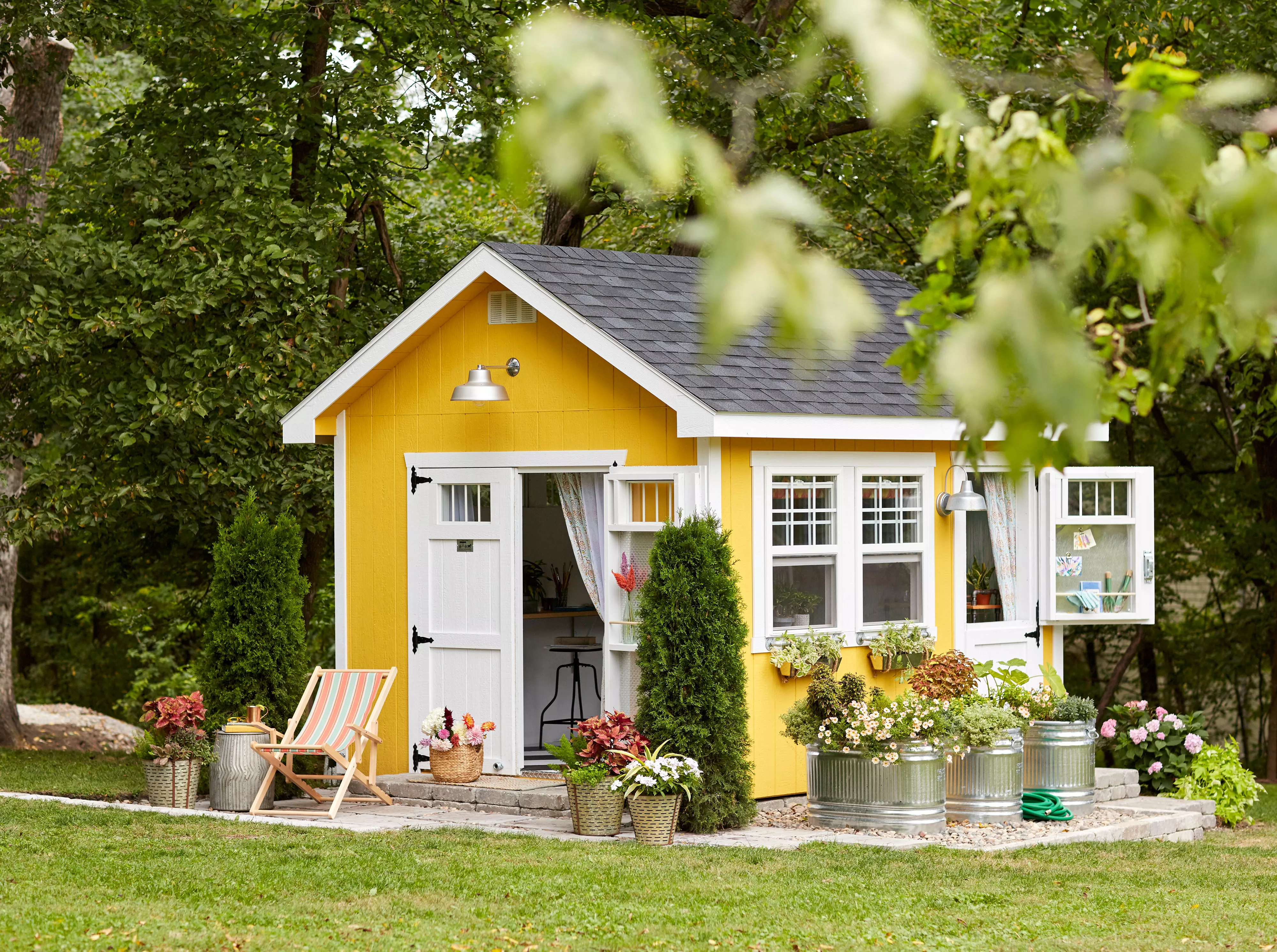 Backyard shed