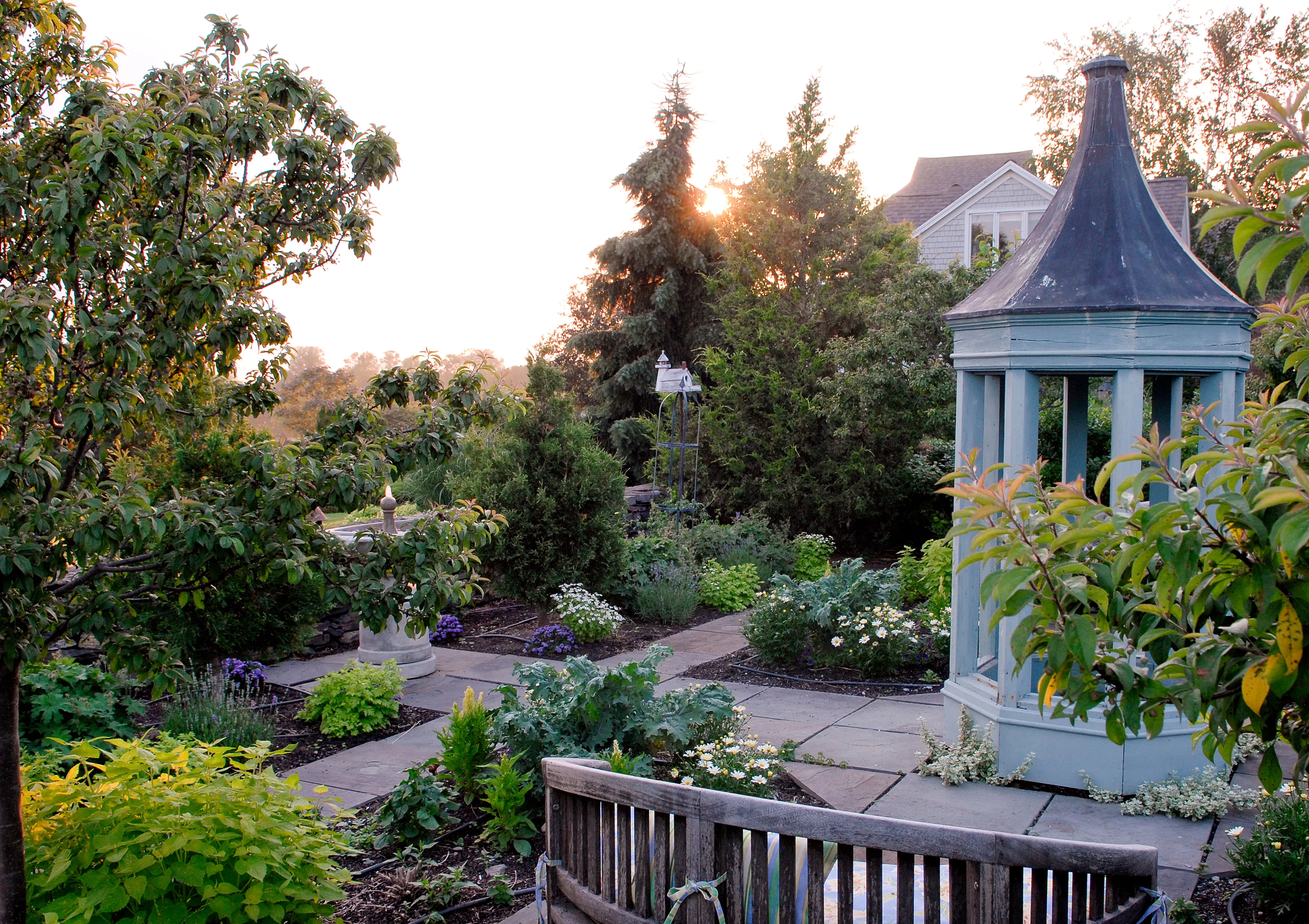 Folly-style gazebo