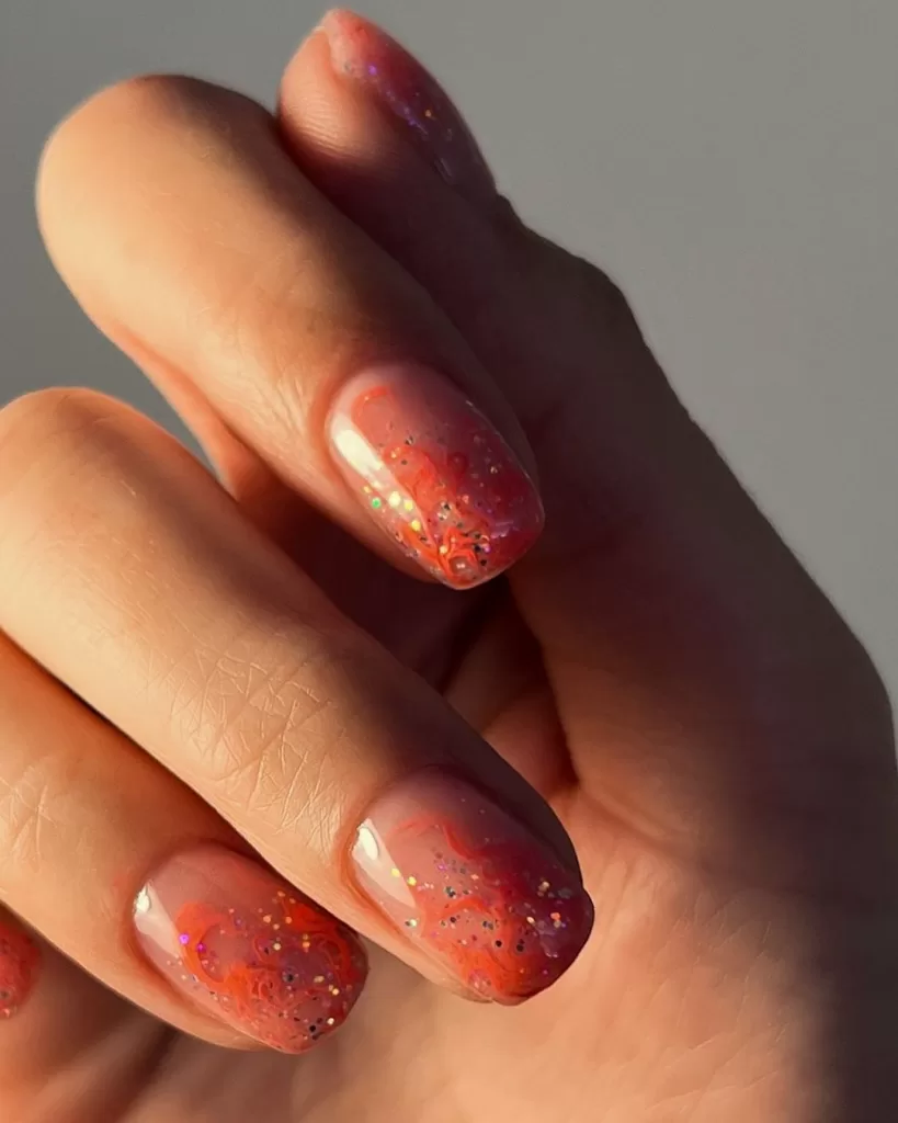 trendy New Year's nail ideas